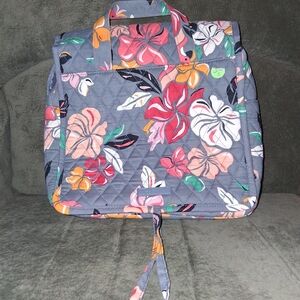 Vera Bradley Quilted Floral Travel/Make-up Bag